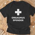 Orgasm Dispenser Idea Gags T-Shirt Geschenke für alte Männer