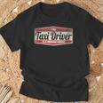 Sayingintage Taxi Driver T-Shirt Geschenke für alte Männer