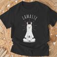 Yoga Namaste Lamaste T-Shirt Geschenke für alte Männer