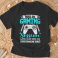 Gamer Zocker Games Pc Gaming Slogan T-Shirt Geschenke für alte Männer