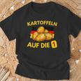 German Kartoffeln Auf 1 T-Shirt Geschenke für alte Männer