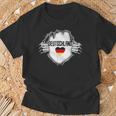 German National Flag Ich Liebe Deutschland T-Shirt Geschenke für alte Männer