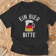 German Oktoberfest Ein Bier Bitte Beer Drinking Maglietta Regalos para ancianos