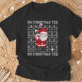 Golf Oh Natale Babbo Natale Golfista Golf Maglietta Regalos para ancianos