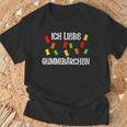 Gummy Bears Ich Liebe Gummärchen T-Shirt Geschenke für alte Männer