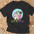 Gute Besserung Unicorn Unicorn Belly Pain Sick Flu T-Shirt Geschenke für alte Männer