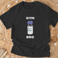 Gym Bro Tren Testosterona Natural Bro Gym Rata Camiseta unisex Regalos para ancianos