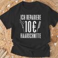 Hairdresser Hairstyle Hair Stylist T-Shirt Geschenke für alte Männer