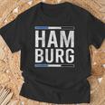 Hamburg Hamburger Moin Souvenir T-Shirt Geschenke für alte Männer