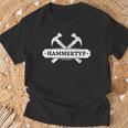 Hammer Type Diy Craftsman Party Hammer T-Shirt Geschenke für alte Männer