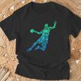 Handball Handballer Handball Player Children Boys Men T-Shirt Geschenke für alte Männer