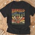 Harris Walz Für Ein Strahlendes Morgen Kamala Harris Tim Waltz T-Shirt Geschenke für alte Männer