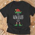 Hawaii-Elfenhemd Lustige Familie Passende Gruppe Weihnachtselfe T-Shirt Geschenke für alte Männer