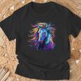 Horse Riding Dressage Riding Farm Jumping Rider T-Shirt Geschenke für alte Männer