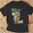 Hug Life Koala Uomo Donna Bambini Maglietta Regalos para ancianos