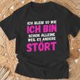 Humour Slogan Ich Bleibe So Wie Ich Bin T-Shirt Geschenke für alte Männer