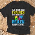 Ich Bin Der Trainer Handball Sport Spieler Hanballer T-Shirt Geschenke für alte Männer