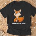 Ich Bin Halt Ein Fuchs Slogan Schlauer Fox T-Shirt Geschenke für alte Männer