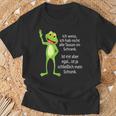 Ich Habe Nicht Alle Masse Im Schrank Frosch Ich Habe Nicht Alle Tassen T-Shirt Geschenke für alte Männer