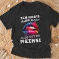 Ich Hab's Angeleckt Also Ist Es Meins Humour Women's T-Shirt Geschenke für alte Männer