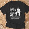 Ich Liebe Rasen Mow Ich Liebe Rasen Mow T-Shirt Geschenke für alte Männer