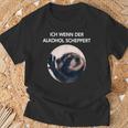 Ich Wenn Der Alkohol Scheppert X Pedro Raccoon Meme T-Shirt Geschenke für alte Männer