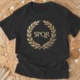 Imperio Romano Spqr Camiseta unisex Regalos para ancianos