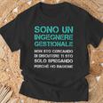 Ingegnere Gestionale Uomo Regalo Laurea Ingegneria Maglietta Regalos para ancianos