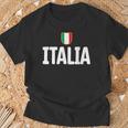 Italia Bandiera Italia Emblema Italia Segno Per Italiani E Italia Maglietta Regalos para ancianos