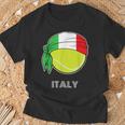 Italia De Tenis Para Hombre Para Jugadores Italianos Tenis Italianos Camiseta unisex Regalos para ancianos
