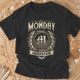 Its A Monday Thing You Wouldnt Understand Name Vintage T-Shirt Gifts for Old Men