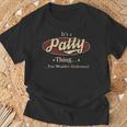 It's A Patty Thing You Wouldn't Understand T-Shirt Gifts for Old Men