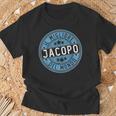 Jacopo Il Migliore Jacopo Del Mundo Uomini E Ragazzi Maglietta Regalos para ancianos