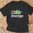 Jag Älsker Dig Sverige Sweden Holiday And Camping T-Shirt Geschenke für alte Männer