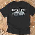 Jdm Auto Evo T-Shirt Geschenke für alte Männer