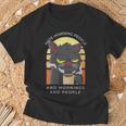 Je Déteste Les Gens Du Matin Et Les Matins Et Les Gens T-Shirt Cadeaux pour les vieillards