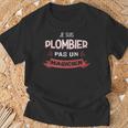 Je Suis Plombier Pas Un Magicien Humoristique Plombier T-Shirt Cadeaux pour les vieillards