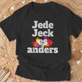 Jeder Jeck Es Anders Kölsches Grundgesetz Carnival In Cologne T-Shirt Geschenke für alte Männer