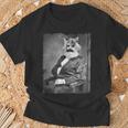 Karl Marx As A Catintage Photo Portrait Meme S T-Shirt Geschenke für alte Männer