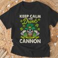 Keep Calm And Drink Like A Keep Calm And Letcannon Handle It T-Shirt Gifts for Old Men