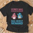 Keiner Mag Klugscheißer Bird Animal Cartoon Joke T-Shirt Geschenke für alte Männer