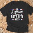 La Légende Prend Sa Retraite 2025 T-Shirt Cadeaux pour les vieillards