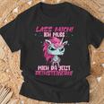 Lass Mich Ich Muss Mich Jetzt Da Reinsteigern Unicorn T-Shirt Geschenke für alte Männer