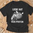 Liebe Hatier Pfoten Dalmatian Dalmatian Owner Dalmatian T-Shirt Geschenke für alte Männer