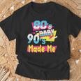 Los Años 80'S Baby 90'S Made Me Retro Nostalgia De Los 80 Camiseta unisex Regalos para ancianos