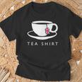 I Love English Tea Uk Flag Fun Novelty Souvenir Memorabilia T-Shirt Gifts for Old Men