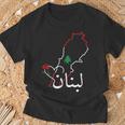 I Love Lebanon Lebanese Flag Lebanese Flag Lebanon T-Shirt Geschenke für alte Männer