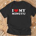 I Love My Mingyu Amo Il Mio Mingyu Maglietta Regalos para ancianos