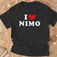 I Love Nimo I Love Nimo T-Shirt Geschenke für alte Männer