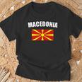 Macedonia I Macedonia T-Shirt Geschenke für alte Männer